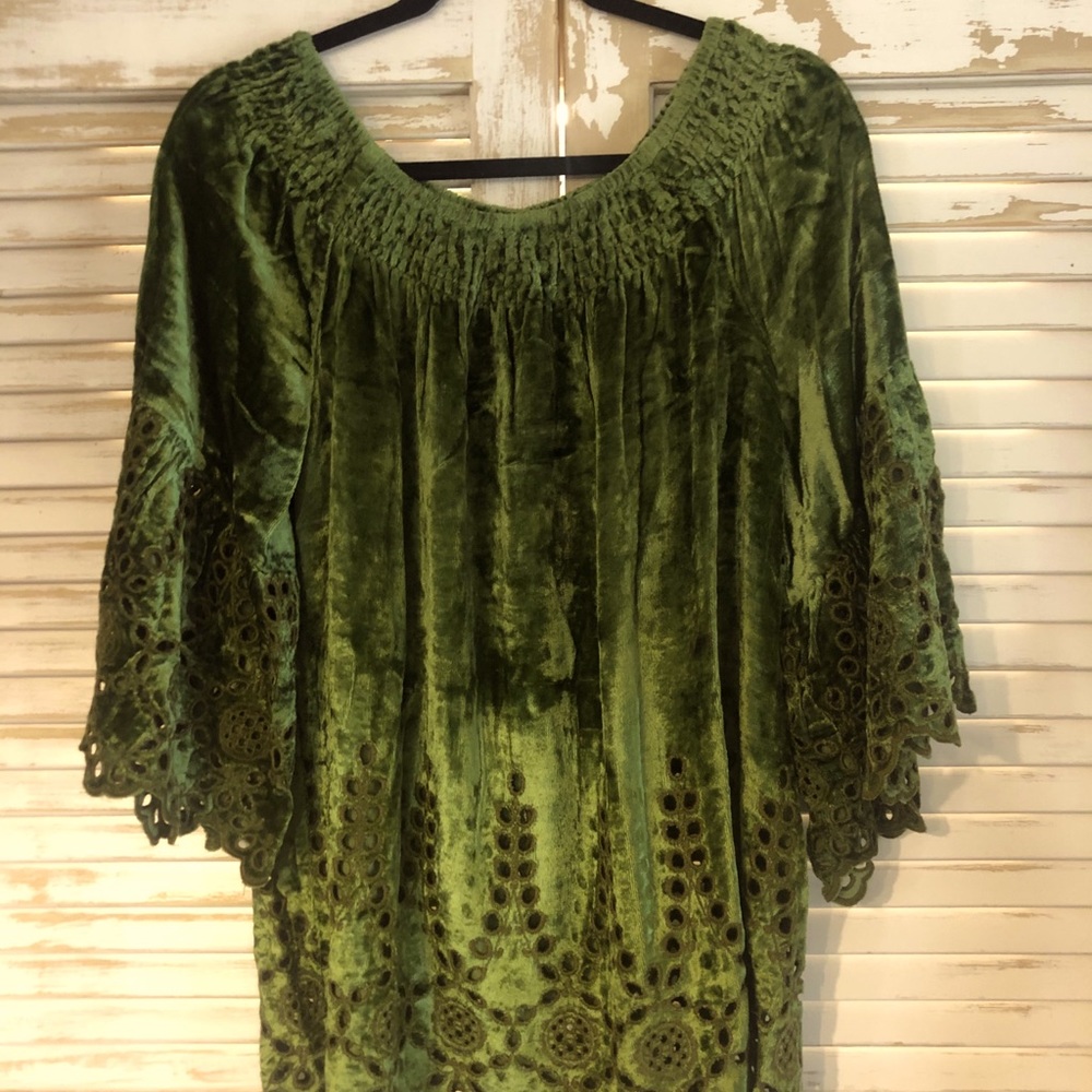 Ivy Jane crush velvet top